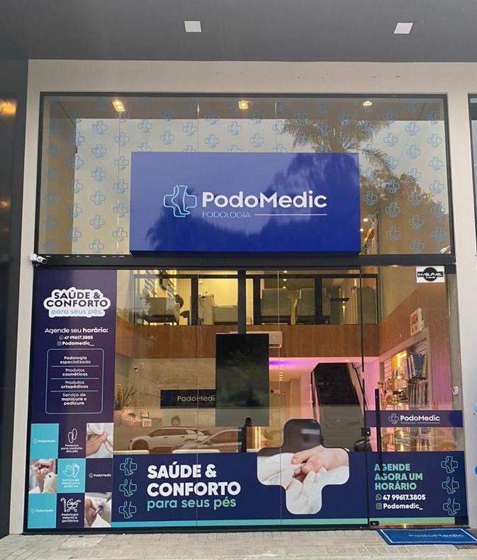 Fachada da Clínica PodoMedic